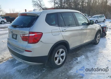 2011 BMW X3 xDrive28I из США, поврежденный, VIN 5UXWX5C58BL708118